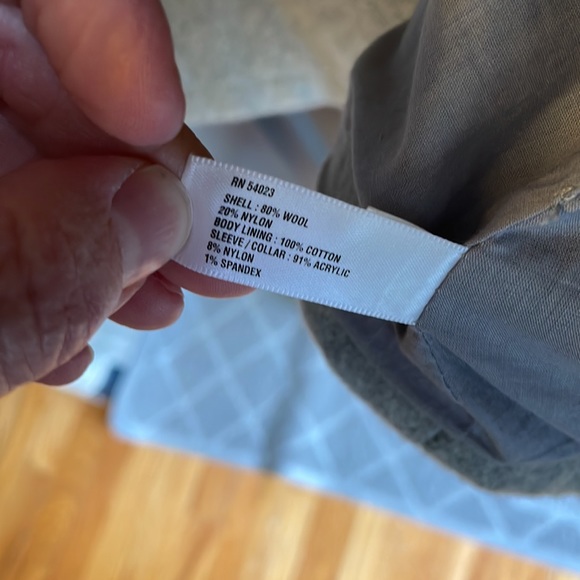 GAP wool blend toggle coat XXL - Picture 4 of 7